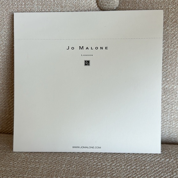 Jo Malone London New Canvas Travel / Makeup Bag with 2 gift bags & gift note